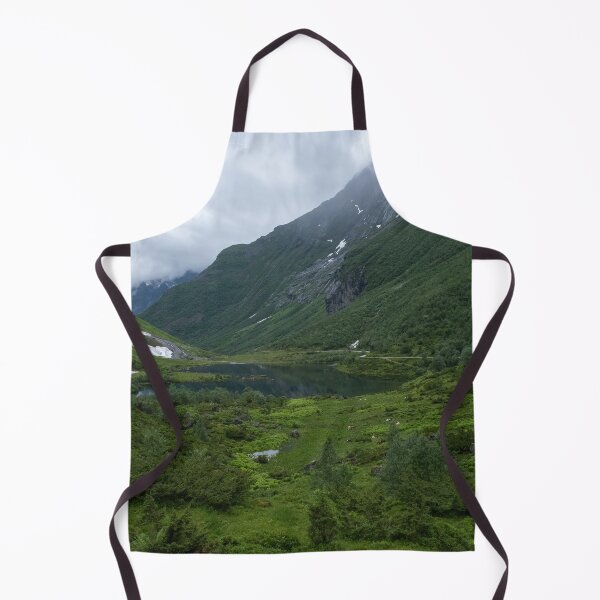 Item preview, Wonderful landscapes in Norway. Vestland. Beautiful scenery of Urasetra and surroundings. Cows, lake, road and snowed mountain. Paradise and heaven. Cloudy day designed and sold by Maurizio Fabbroni.