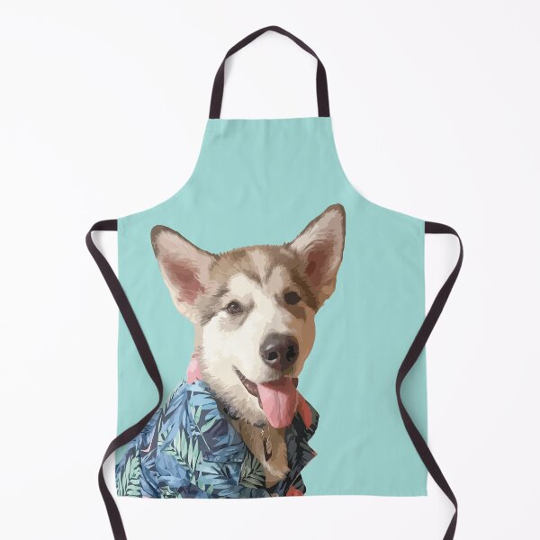 Item preview, Party Malamute Koda designed and sold by storm-fox-art.