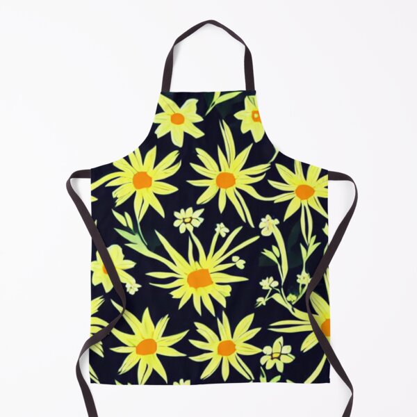 Item preview, Yellow Flower Pattern designed and sold by Music-design-22.