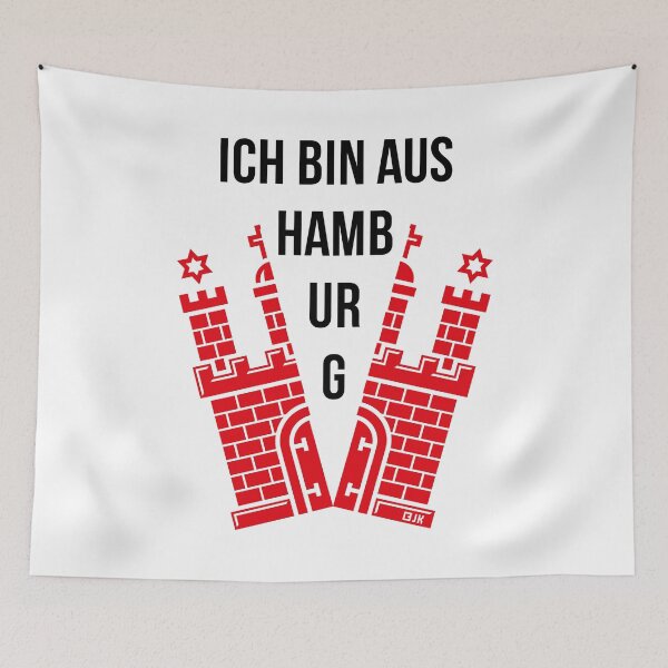 Item preview, I Am From Hamburg (Hamburger / Coat of Arms) designed and sold by Roderix.