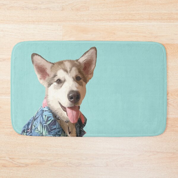 Item preview, Party Malamute Koda designed and sold by storm-fox-art.