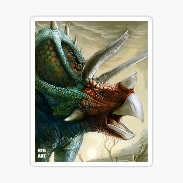 Triceratops Sticker