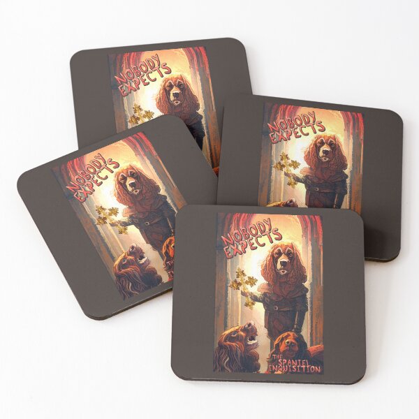 Item preview, Nobody expects the Spaniel inquisition (#02) [Create a set!] designed and sold by SolidEarthArt.