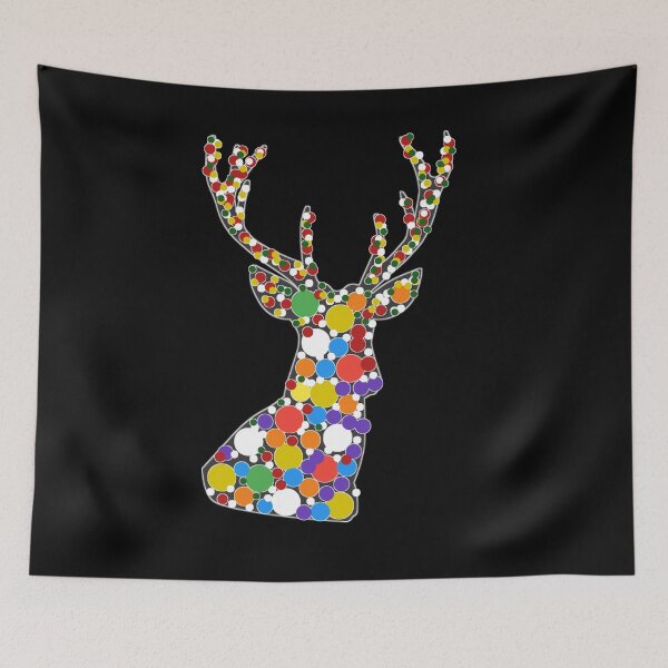Item preview,   Funny deer polka dot ,deer polka dot ,polka dot deer pattern designed and sold by Itaxi.