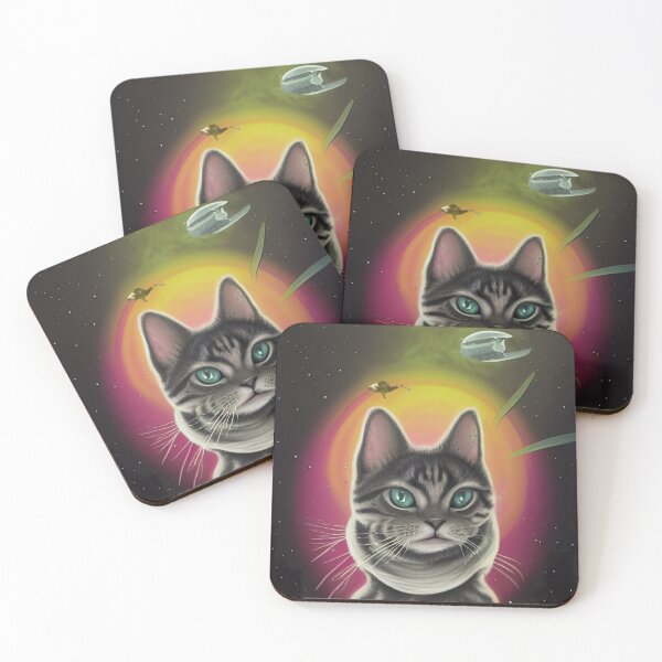 Item preview, the cat in the space designed and sold by Vajtan.