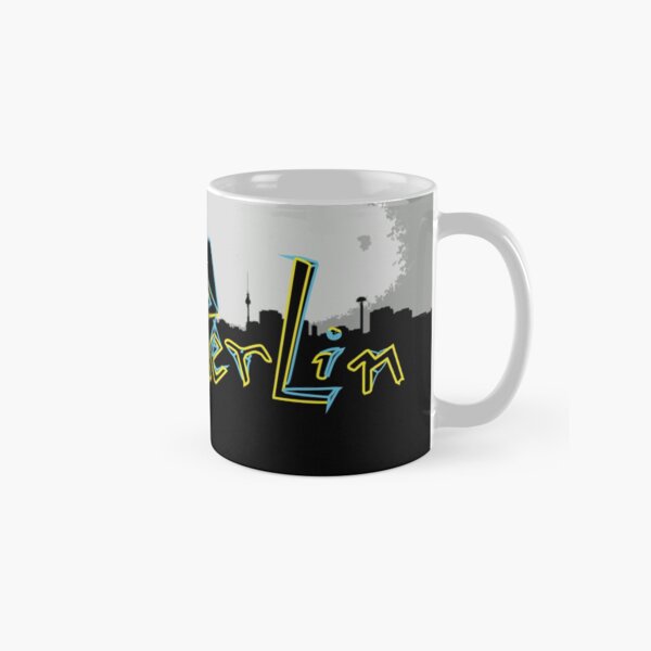 Berlin 3d reversed again Classic Mug