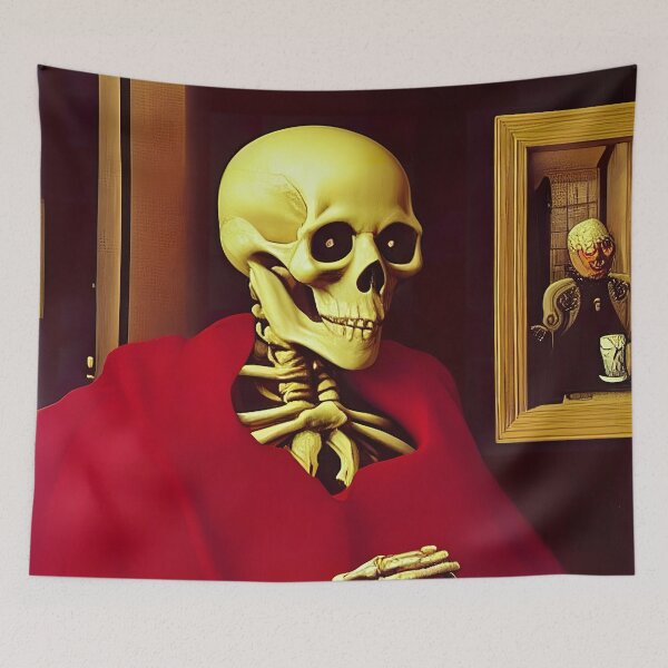 Item preview, skeleton portrait designed and sold by Vajtan.