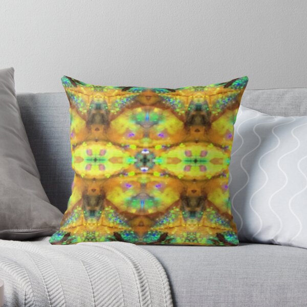 The Magic of Silica Throw Pillow