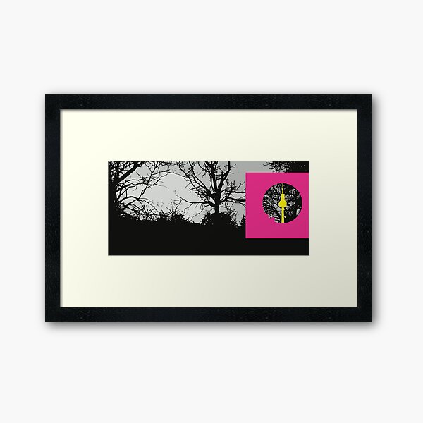 The eye of Berlin Framed Art Print