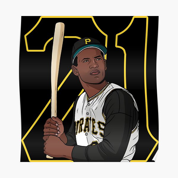 SALE!!! Roberto Clemente Pittsburgh Pirates 21 Baseball Player T