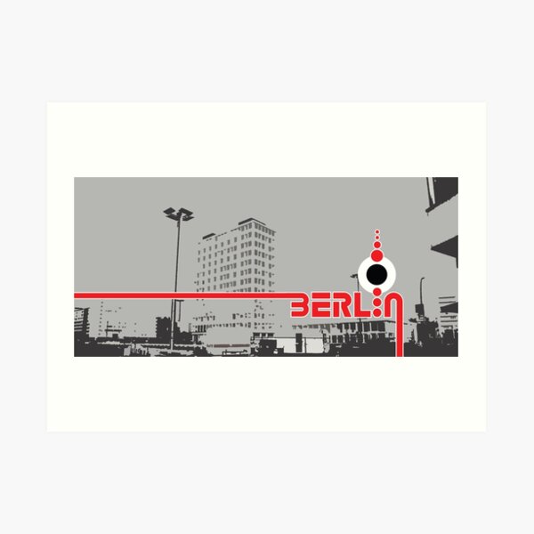 Berlin 101 Art Print