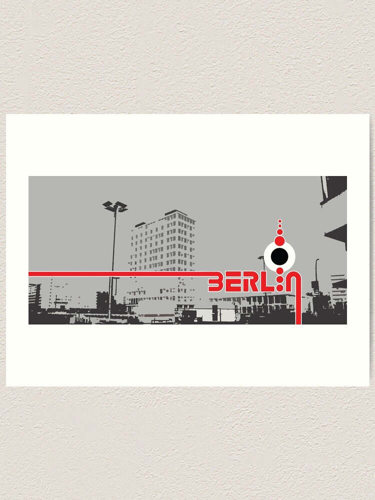 Alternate view of Berlin 101 Art Print