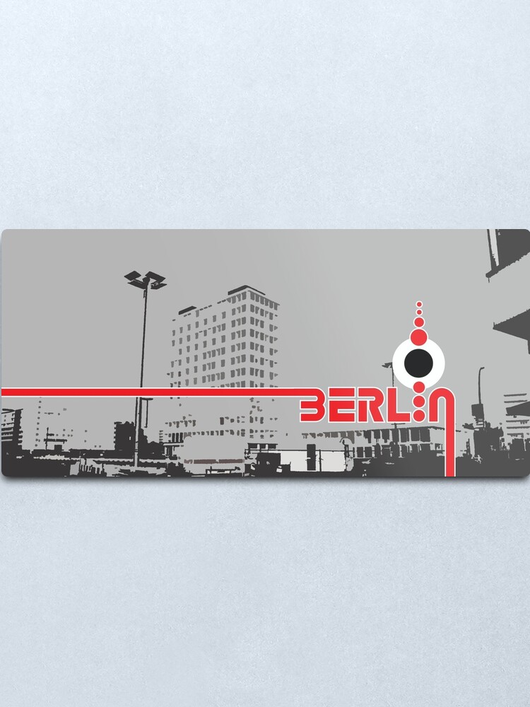 Alternate view of Berlin 101 Metal Print