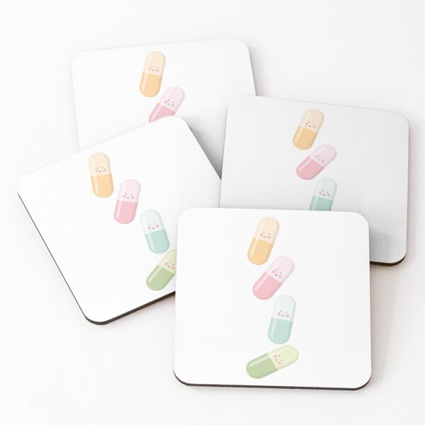 Item preview, Falling cute pills designed and sold by Eenig.