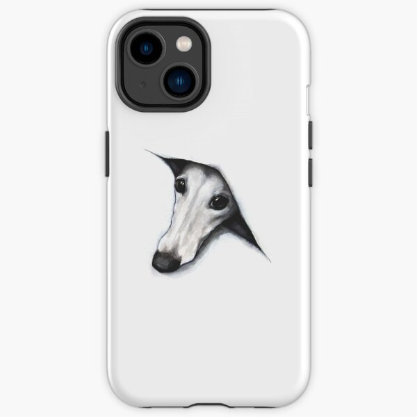 Peeping Whippet iPhone Tough Case