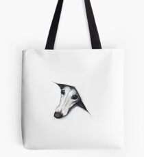Peeping Whippet Tote Bag