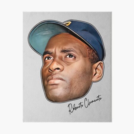 Roberto Clemente #21 Jersey Number Art Board Print for Sale by