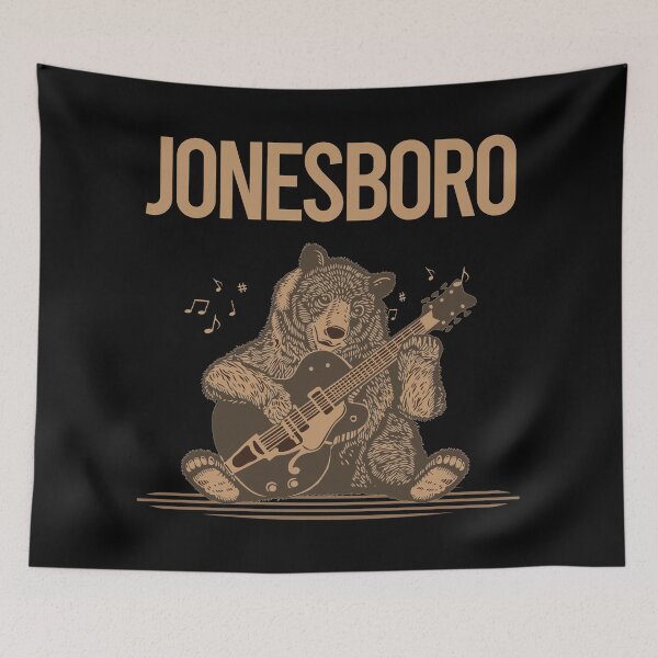 Artikelvorschau, Bär mit Gitarre Jonesboro entworfen und verkauft von BloodMoneyTwit.