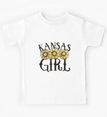 Kansas-Mädchen Kinder T-Shirt