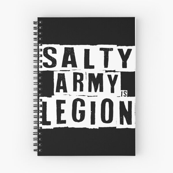 Item preview, SALTY ARMY is LEGION designed and sold by CRINGEWORTHY TEES.