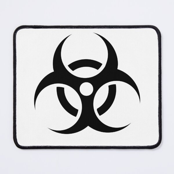 Item preview, Black Biohazard Symbol designed and sold by XOOXOO.
