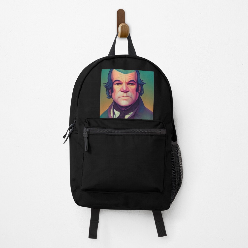 Vista previa del artículo con la obra «Mochila», diseñado y vendido por ComicsFactory.