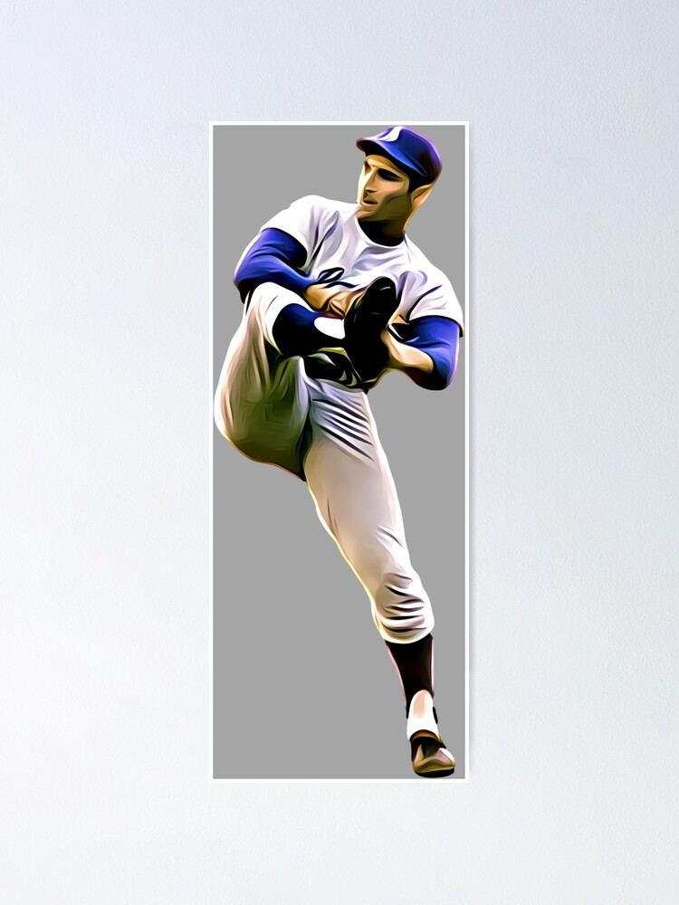 Sandy Koufax The Left Arm of God Art Print