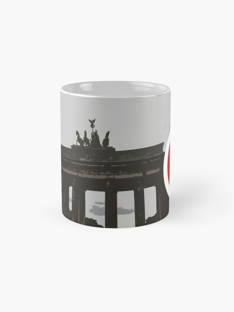 Alternate view of In the Berlin clouds Mug