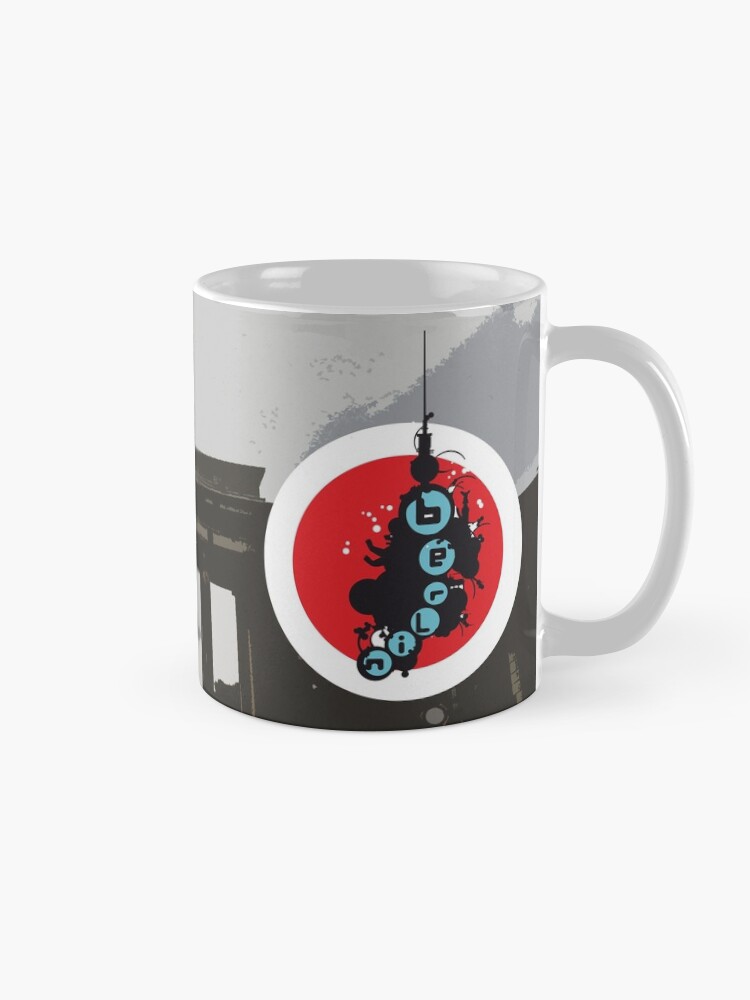 Alternate view of In the Berlin clouds Mug