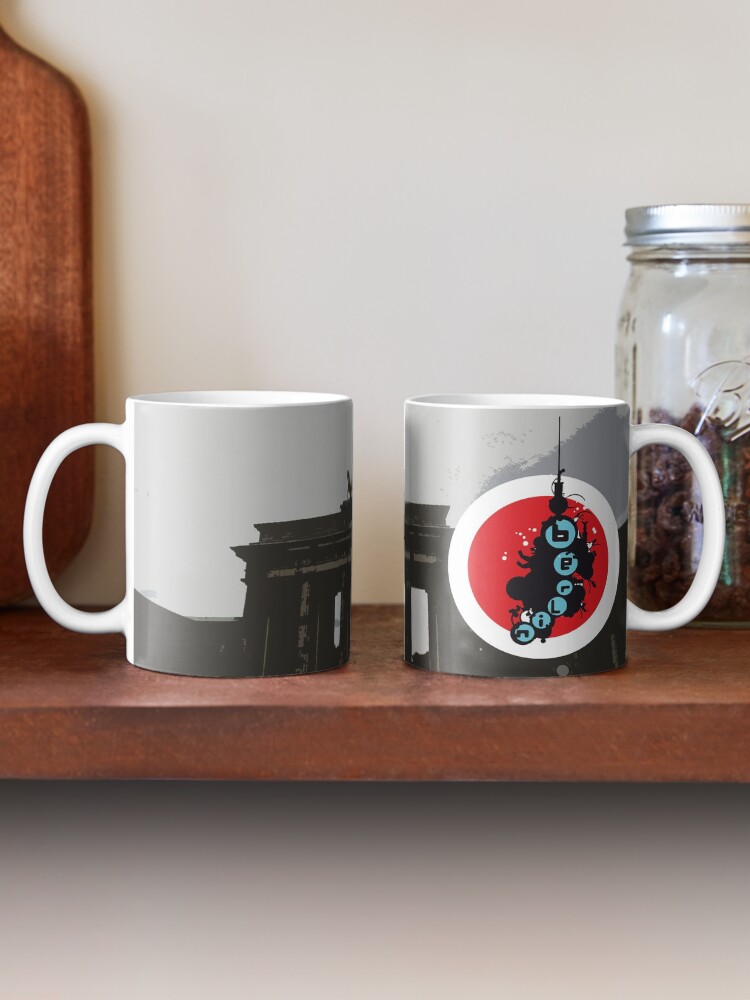 Alternate view of In the Berlin clouds Mug
