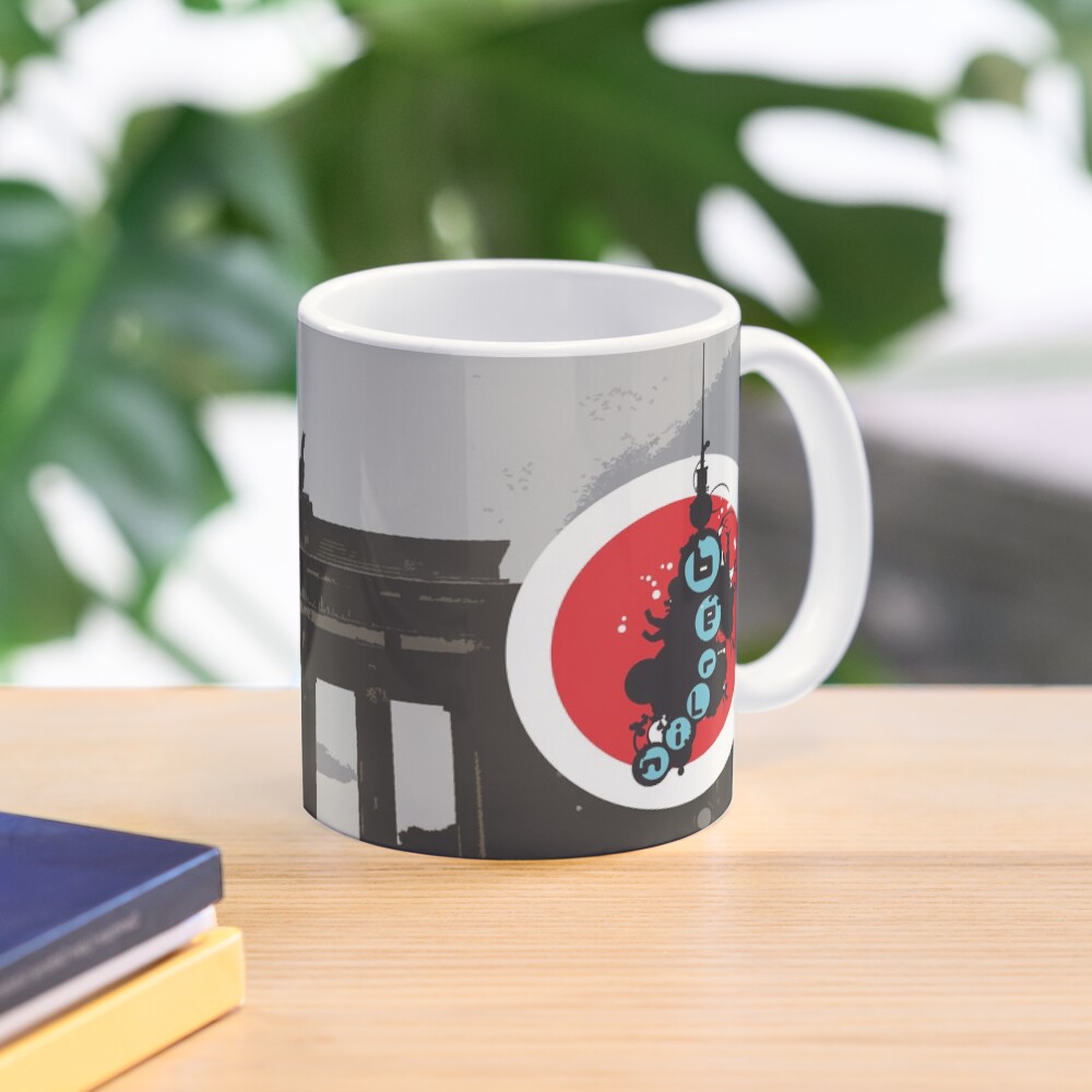 In the Berlin clouds Mug