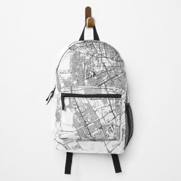 Item preview, Doha White Map designed and sold by multiplicitymap.