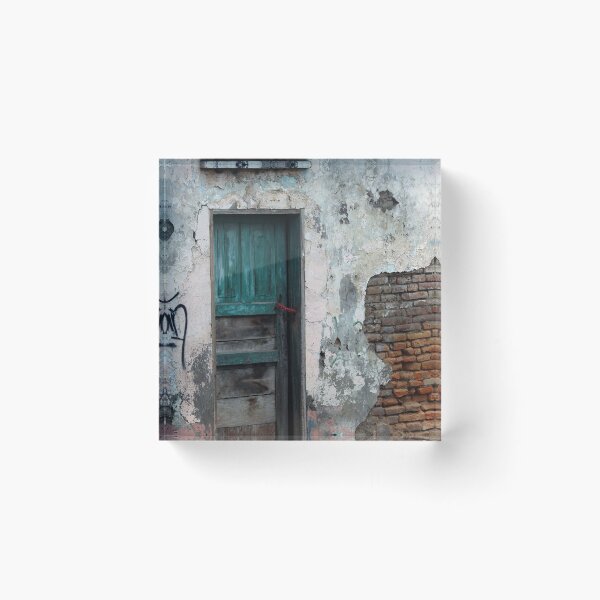 Item preview, Wood Door in a Brick Wall designed and sold by rhamm.