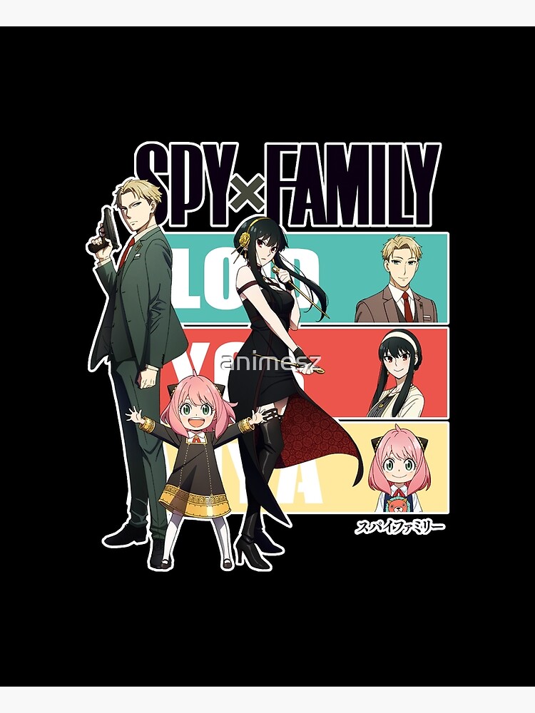 Family Spy X Family" Poster for Sale by animesz Redbubble