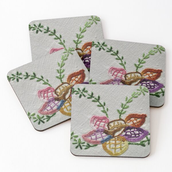 Item preview, Embroidered flower designed and sold by Faerieglen.
