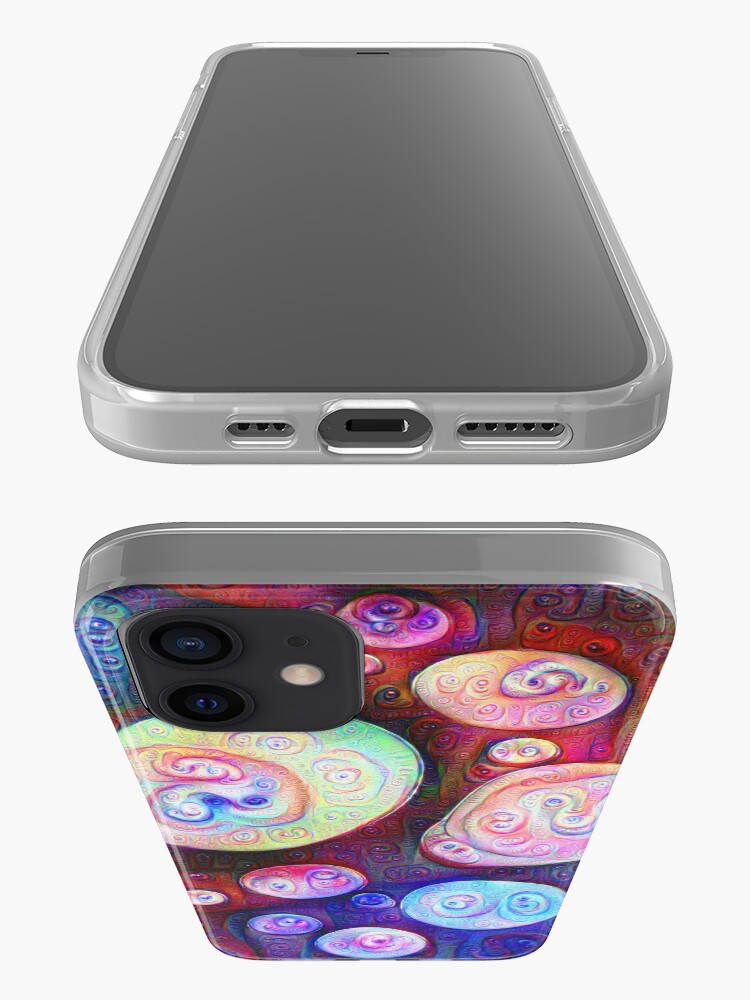 Alternate view of #DeepDream bubbles on frozen lake 5x5K v1450615886 iPhone Case & Cover