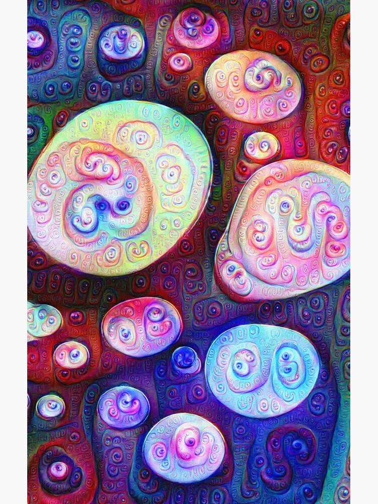 #DeepDream bubbles on frozen lake 5x5K v1450615886 by blackhalt