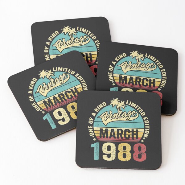 Item preview, 34 Years Old March 1988 Decorations designed and sold by honhieuroido20.
