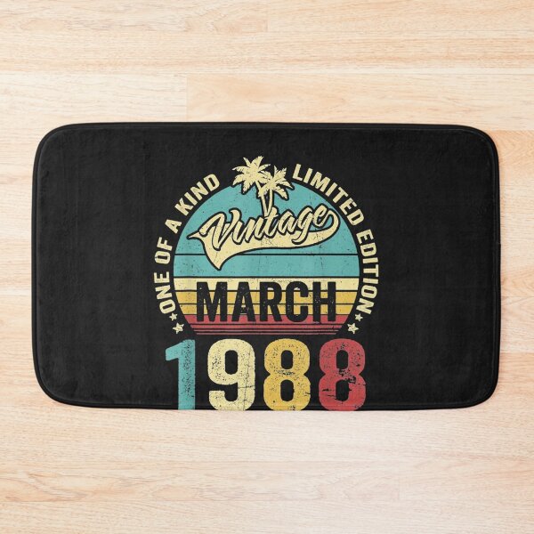 Item preview, 34 Years Old March 1988 Decorations designed and sold by honhieuroido20.