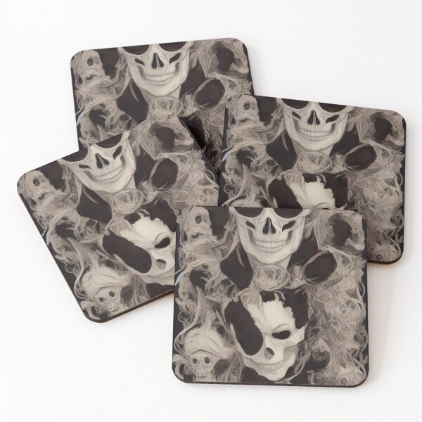 Item preview, Asymmetrical skulls designed and sold by Vajtan.