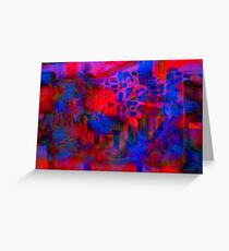 Sci FI Greeting Card