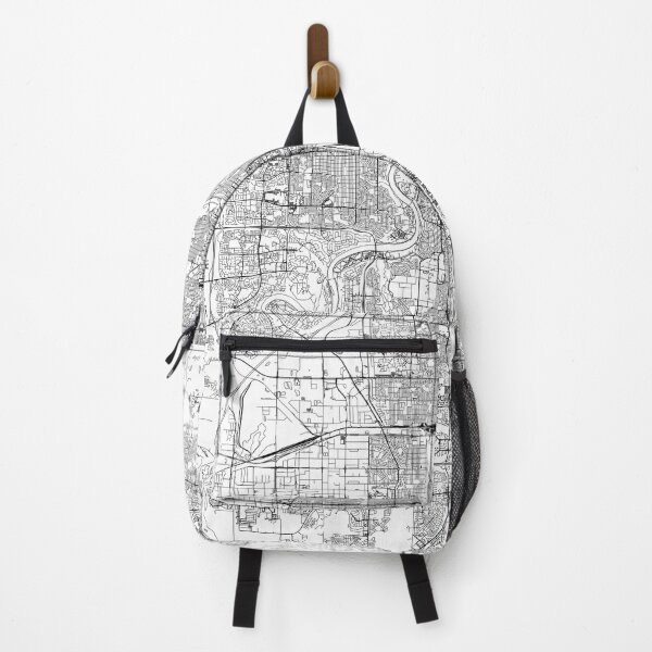 Item preview, Edmonton White Map designed and sold by multiplicitymap.