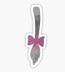Tail Inspired Silhouette Sticker