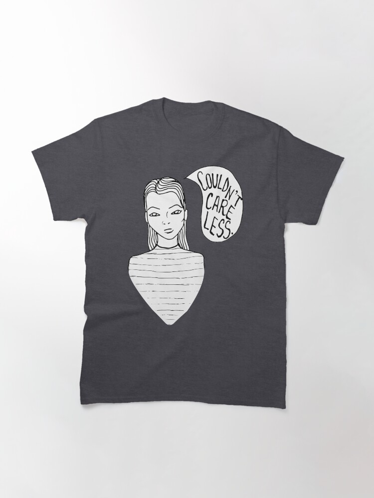 Alternate view of Attitude - Black Classic T-Shirt
