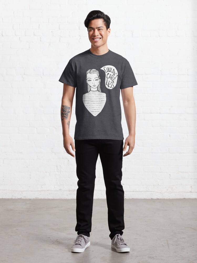 Alternate view of Attitude - Black Classic T-Shirt