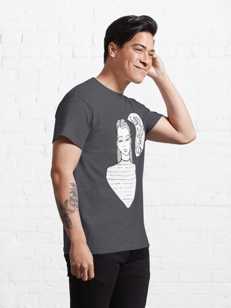 Alternate view of Attitude - Black Classic T-Shirt
