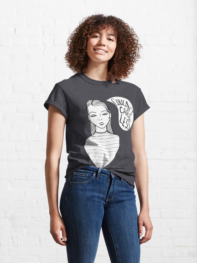 Alternate view of Attitude - Black Classic T-Shirt