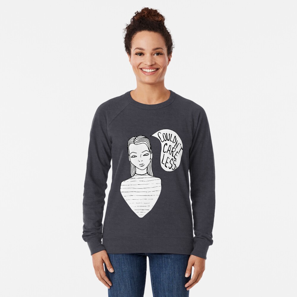 Attitude - Black Lightweight Sweatshirt