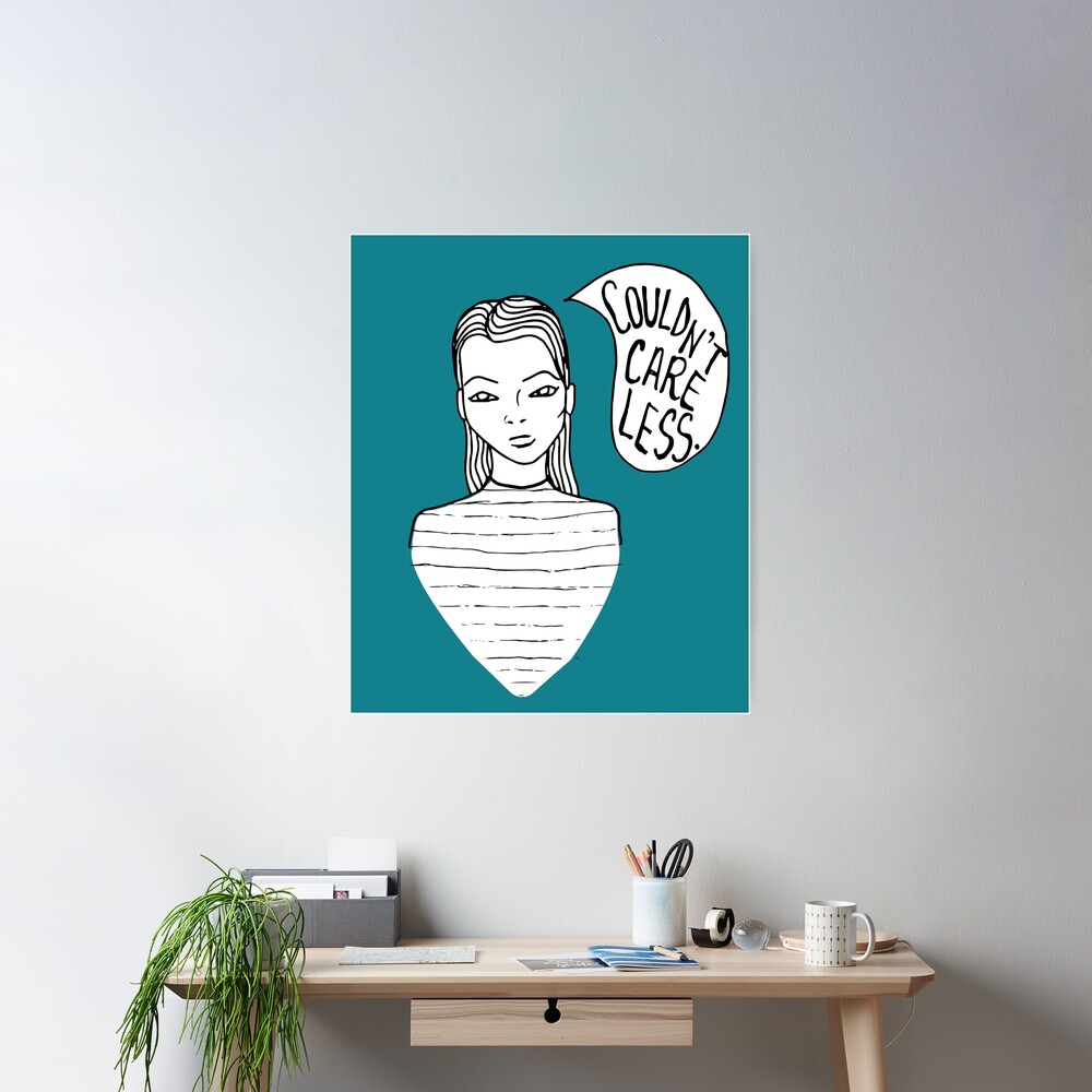 Attitude - Black Poster