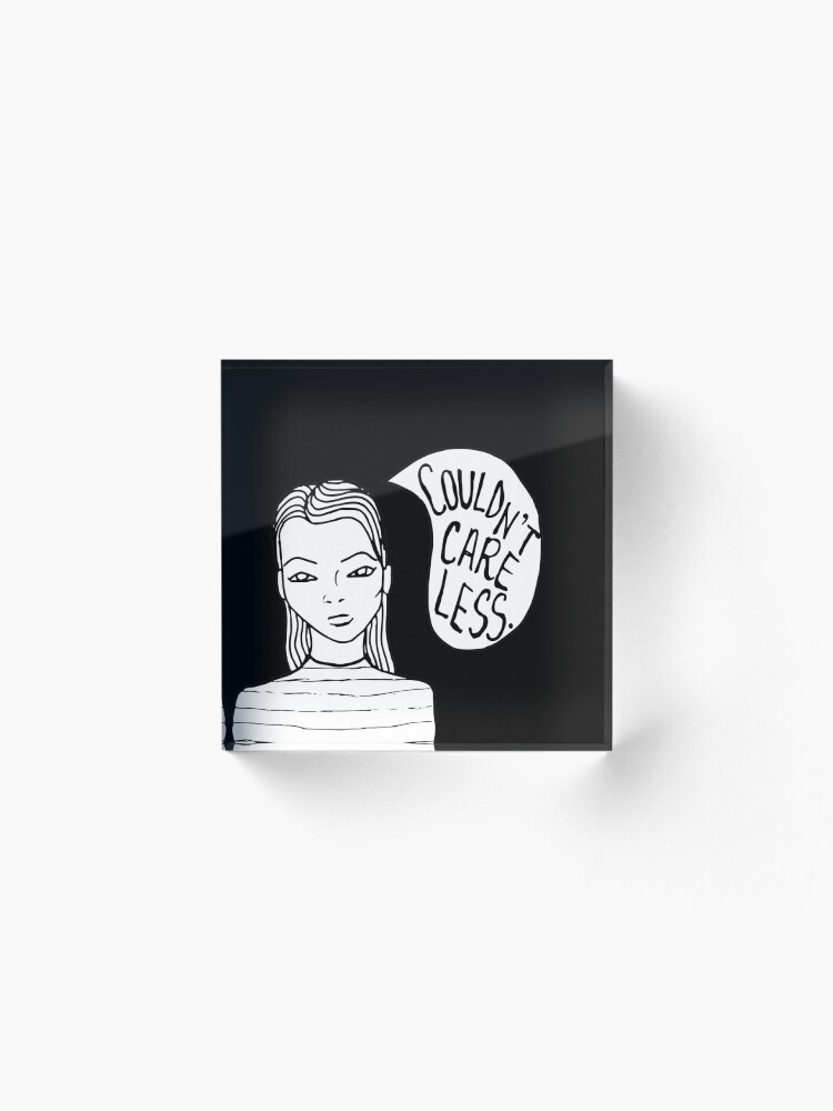 Alternate view of Attitude - Black Acrylic Block